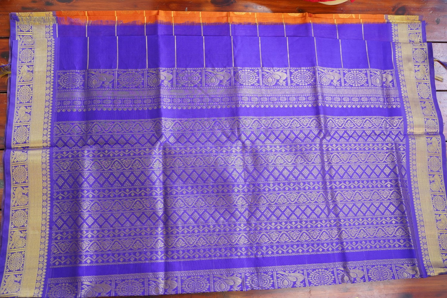 Kanchi Handloom Silk Cotton Saree PC16872