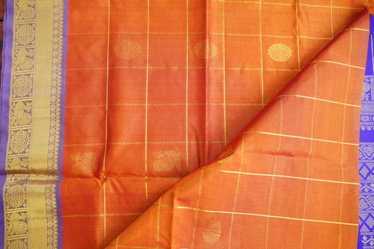 Kanchi Handloom Silk Cotton Saree PC16872