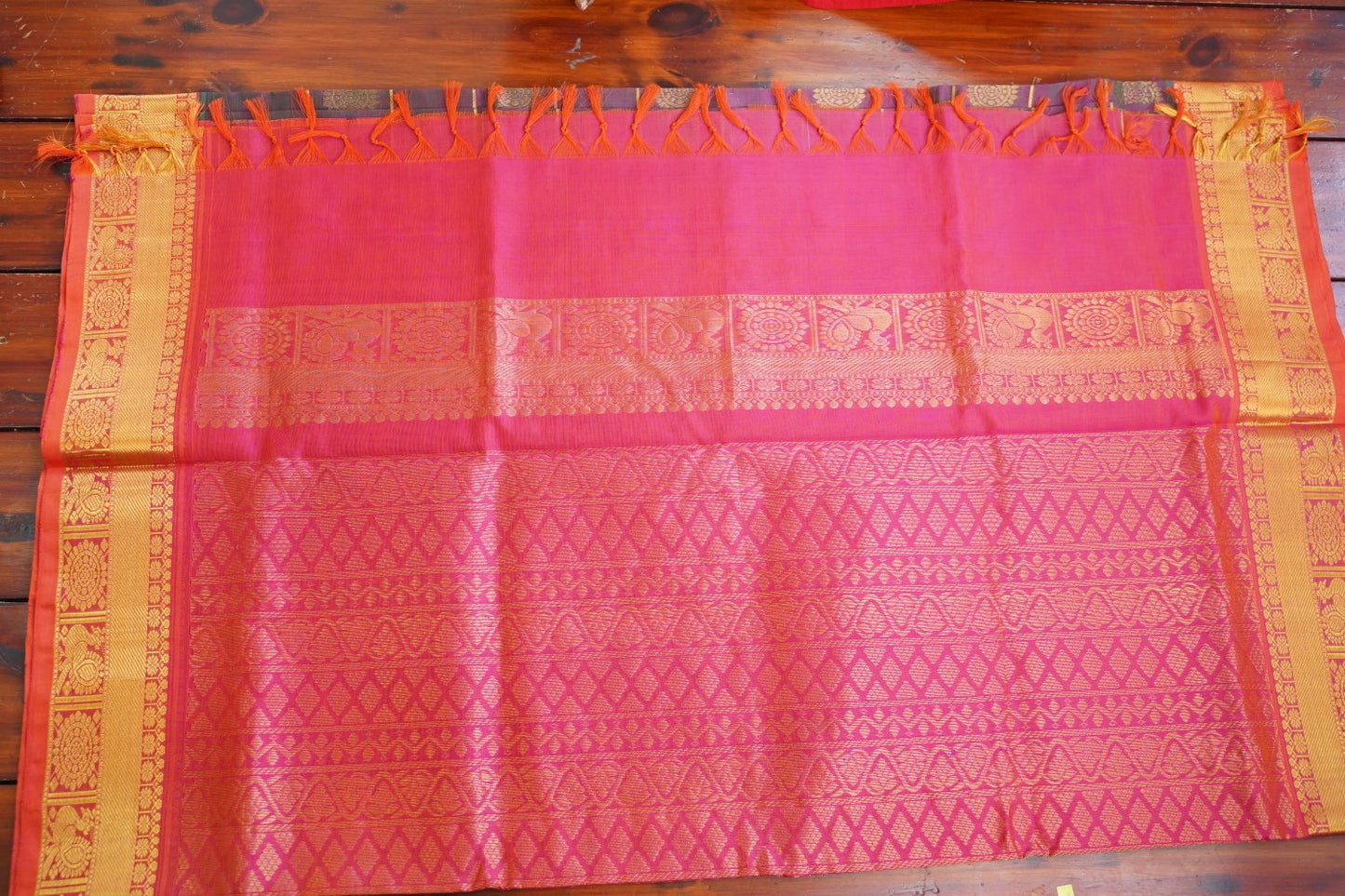 Kanchi Handloom Silk Cotton Saree PC16873