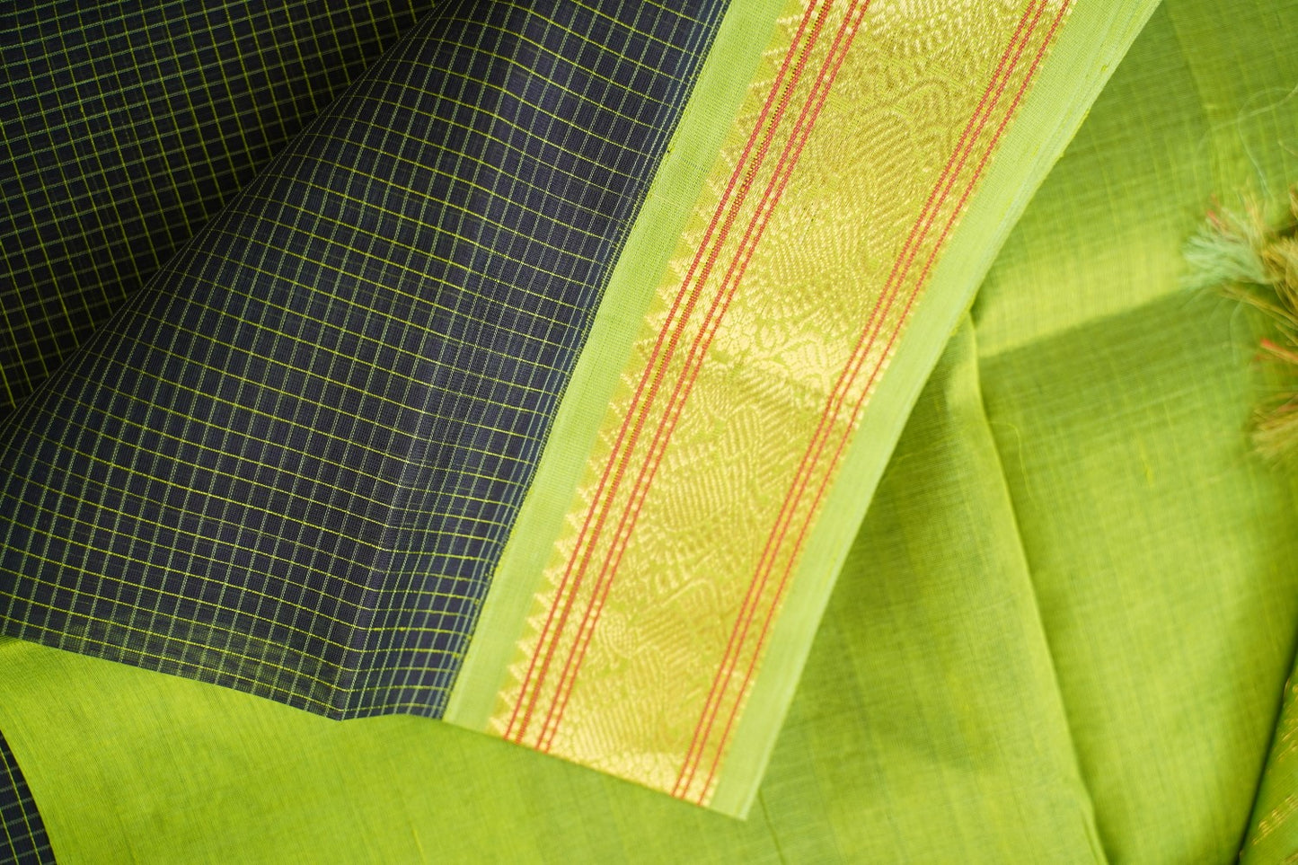 Kanchi Handloom Silk Cotton Saree PC16875
