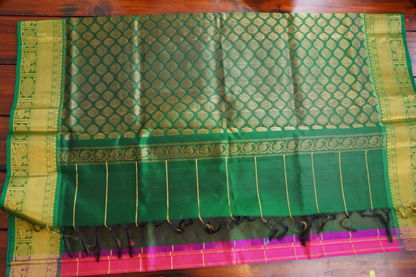 Kanchi Handloom Silk Cotton Saree PC16888