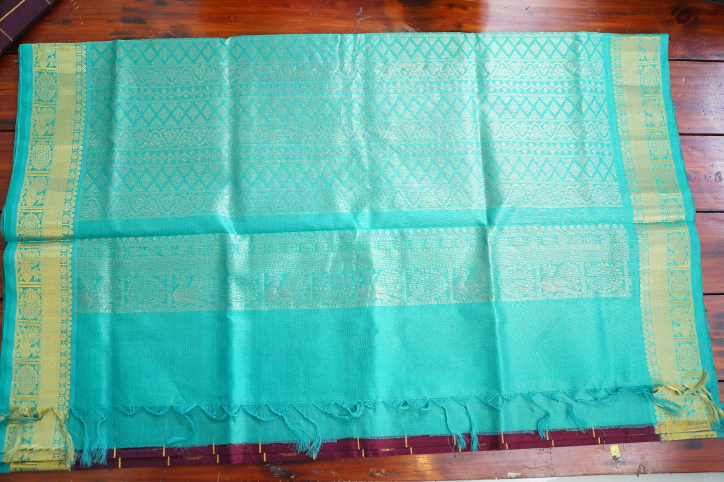 Kanchi Handloom Silk Cotton Saree PC16890