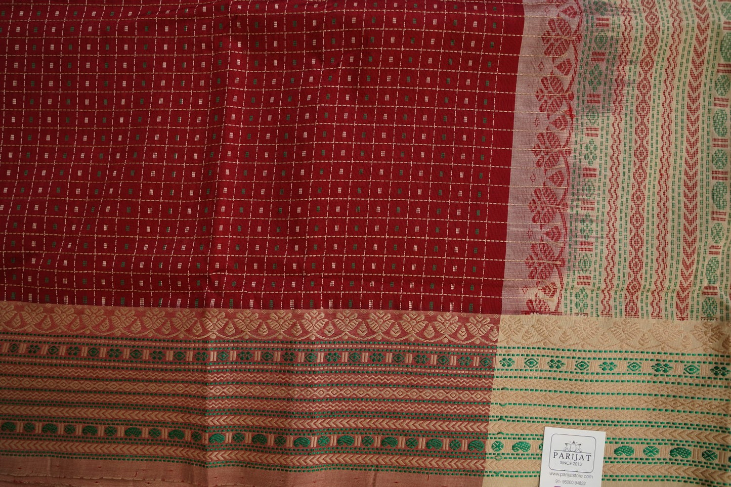Kanchi Semi Silk Cotton Saree PC15741