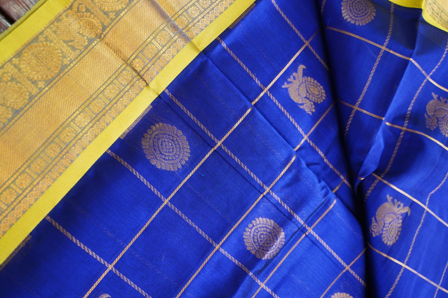 Kanchi Handloom Silk Cotton Saree PC16892