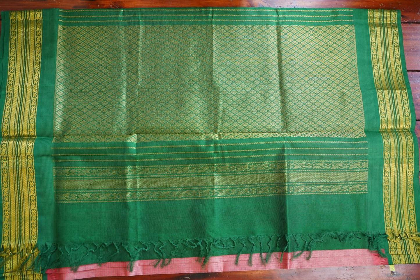 Kanchi Handloom Silk Cotton Saree PC16891
