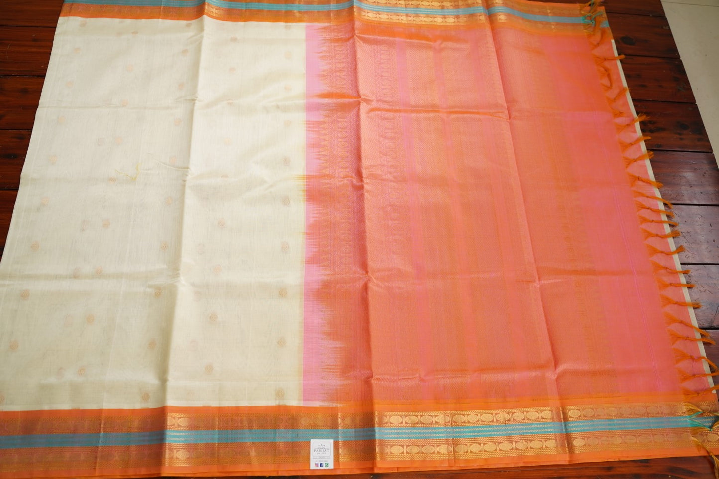 Kanchi Handloom Silk Cotton Saree-PC15693