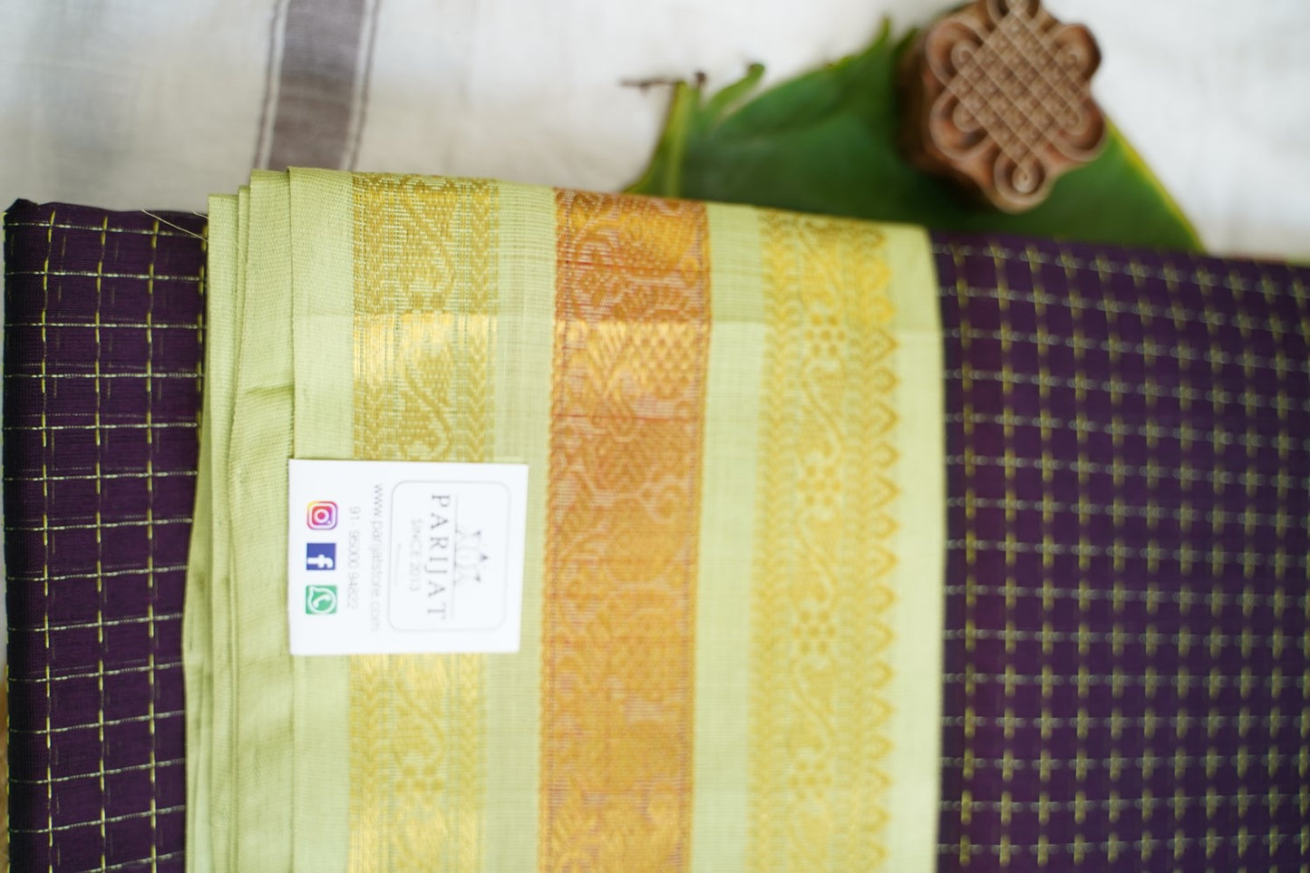 Kanchi Handloom Silk Cotton Saree PC17756