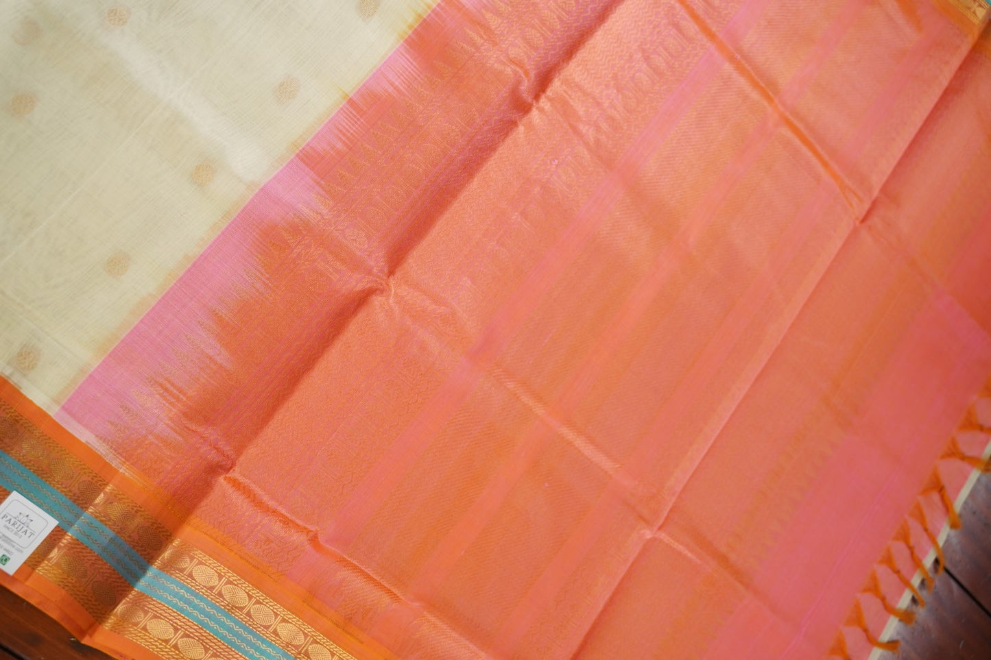 Kanchi Handloom Silk Cotton Saree-PC15693