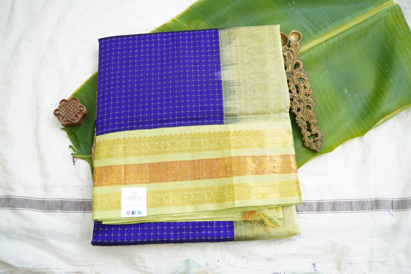 Kanchi Handloom Silk Cotton Saree PC17757