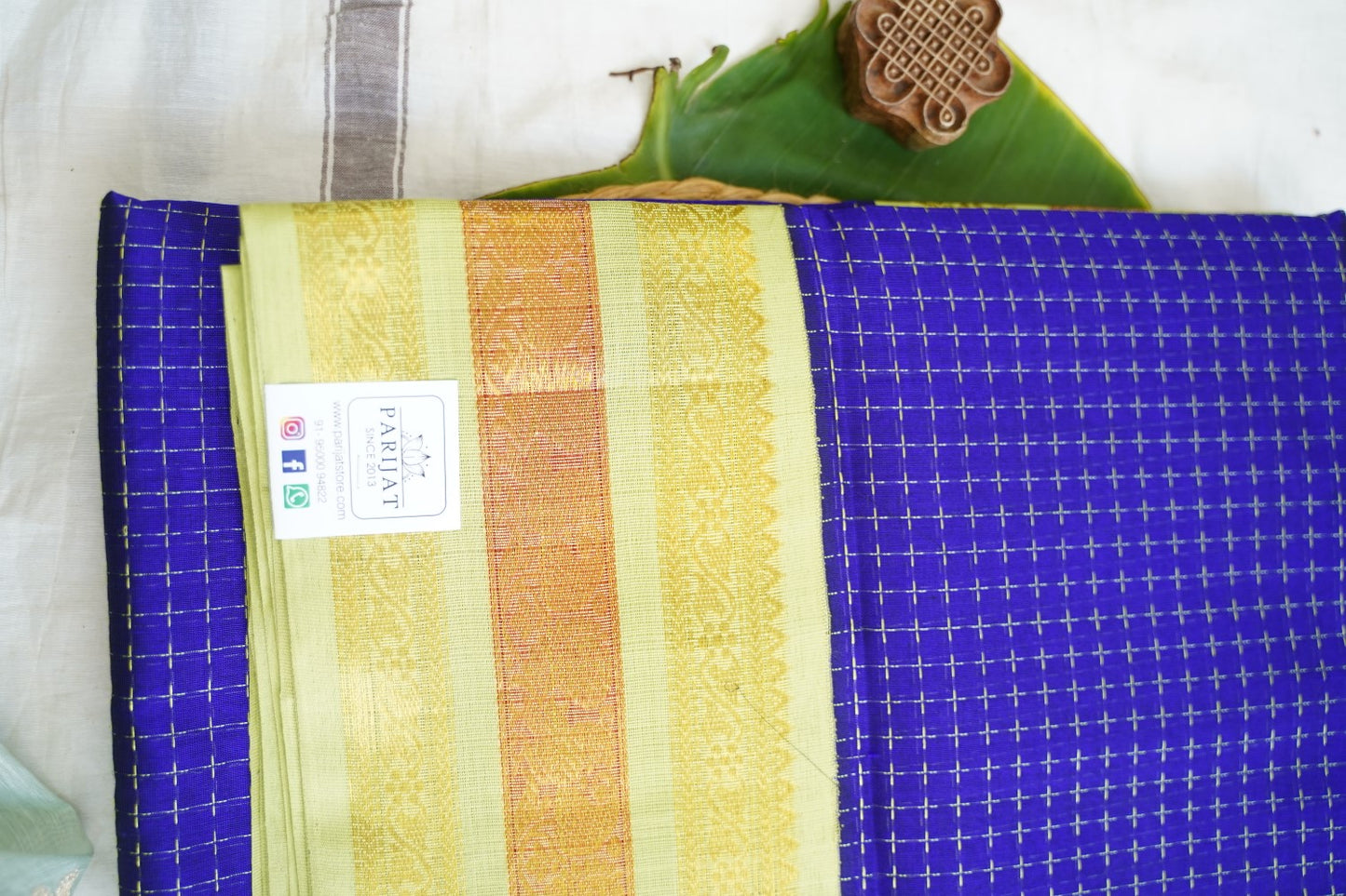 Kanchi Handloom Silk Cotton Saree PC17757