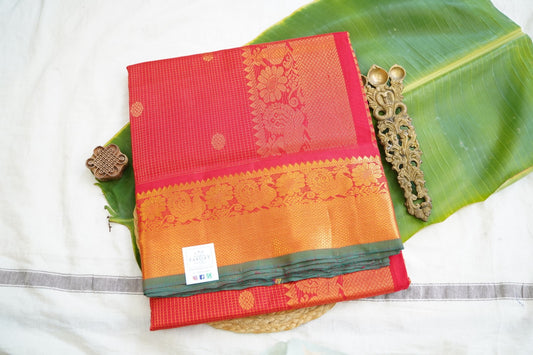 Kanchi Handloom Silk Cotton Saree PC17758