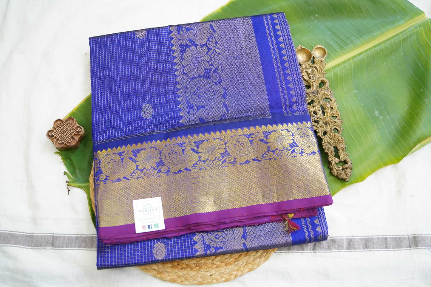 Kanchi Handloom Silk Cotton Saree PC17759