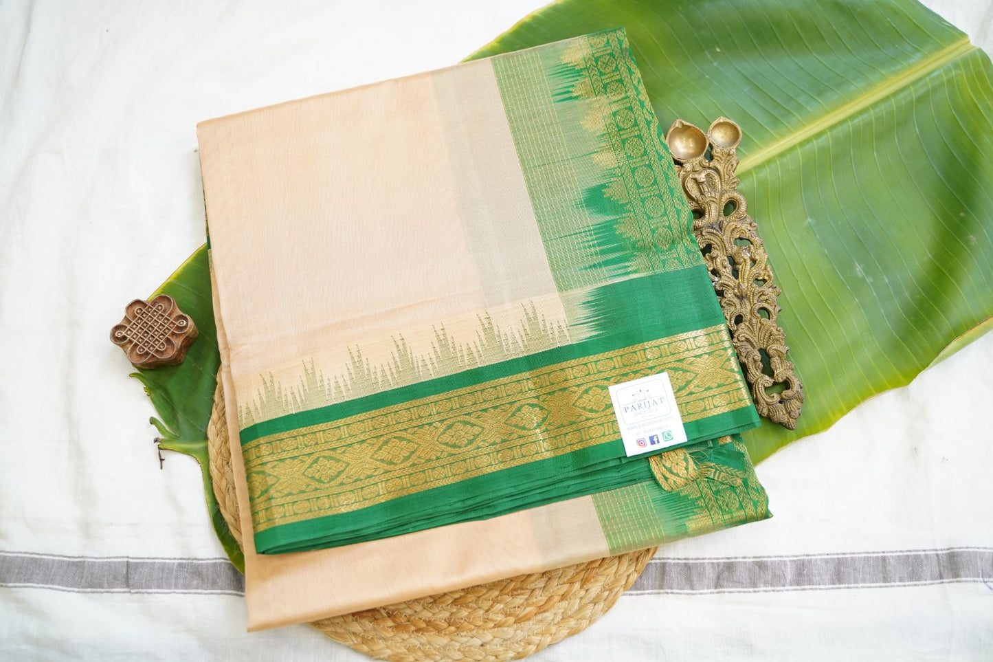 Kanchi Handloom Silk Cotton Saree PC17760
