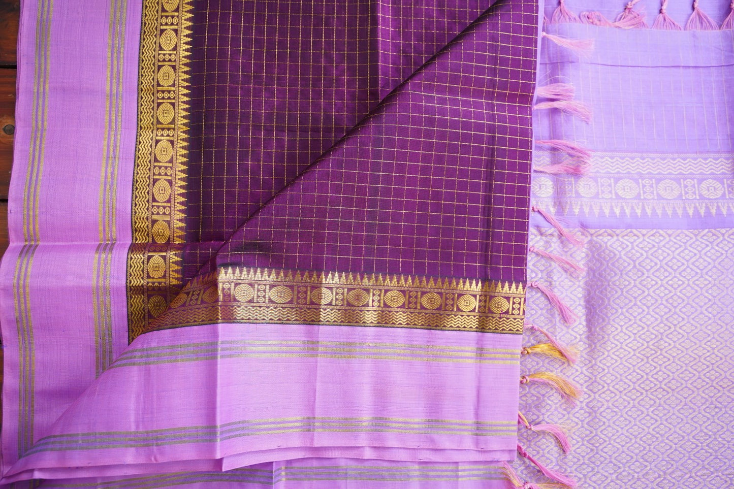 Kanchi Handloom Silk Cotton Saree PC16853