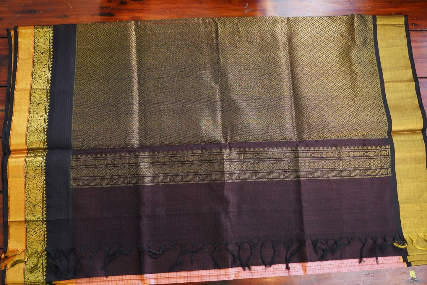 Kanchi Handloom Silk Cotton Saree PC16856