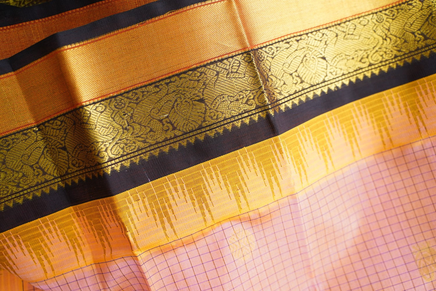 Kanchi Handloom Silk Cotton Saree PC16856