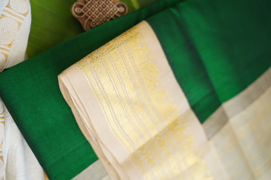 Kanchi Handloom Silk Cotton Saree PC17749