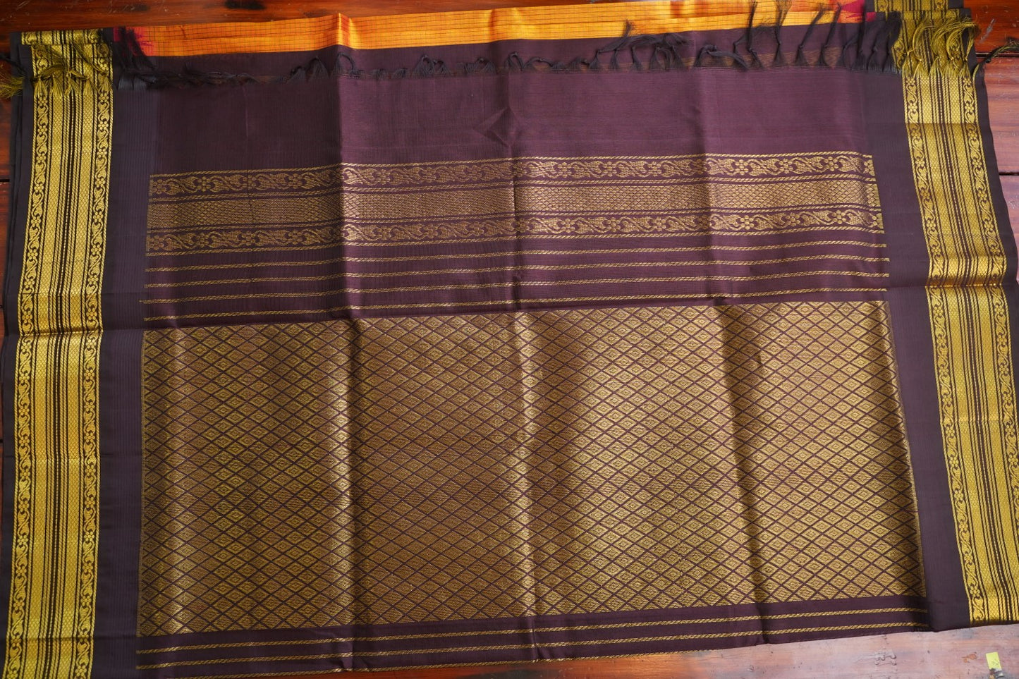 Kanchi Handloom Silk Cotton Saree PC16858