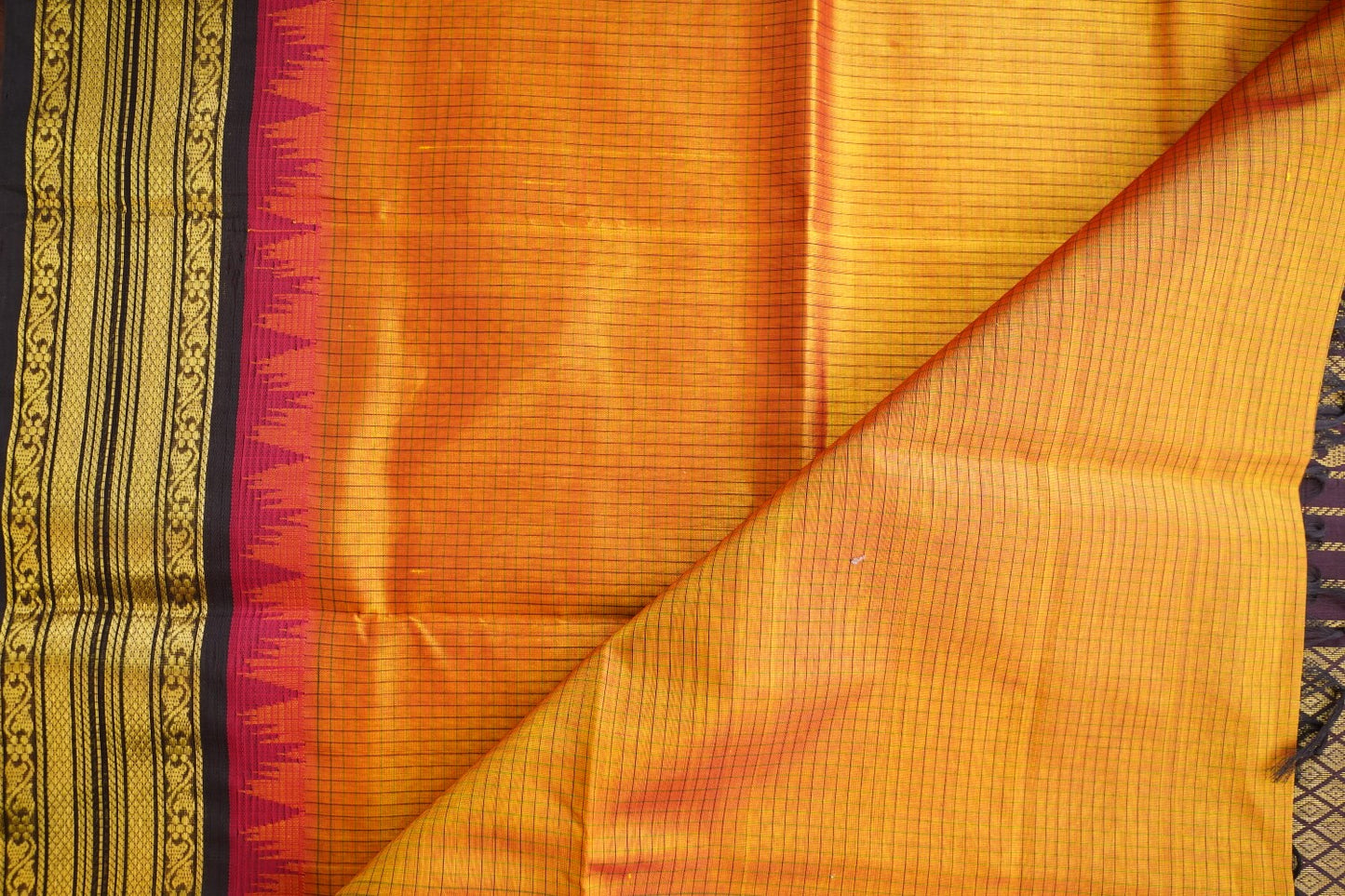 Kanchi Handloom Silk Cotton Saree PC16858