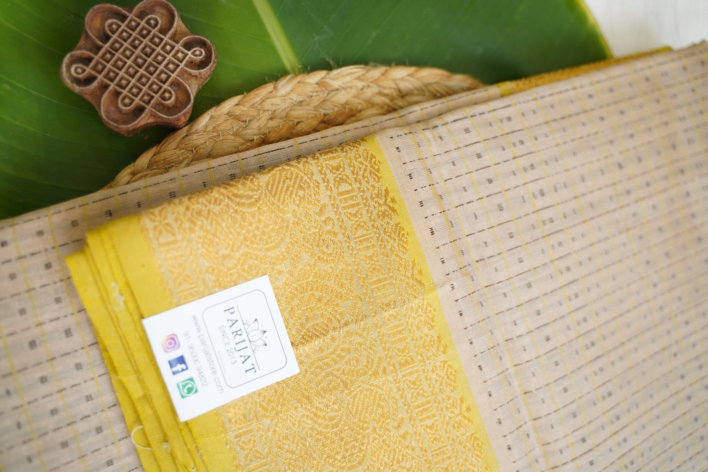 Kanchi Handloom Silk Cotton Saree PC17770