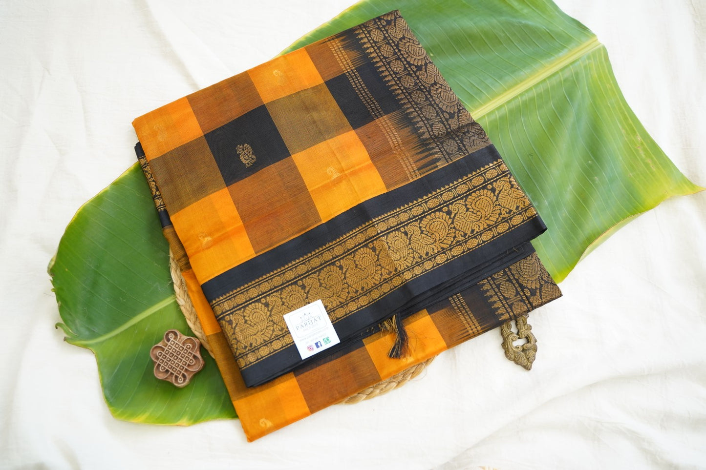 Kanchi Handloom Silk Cotton Saree PC17771
