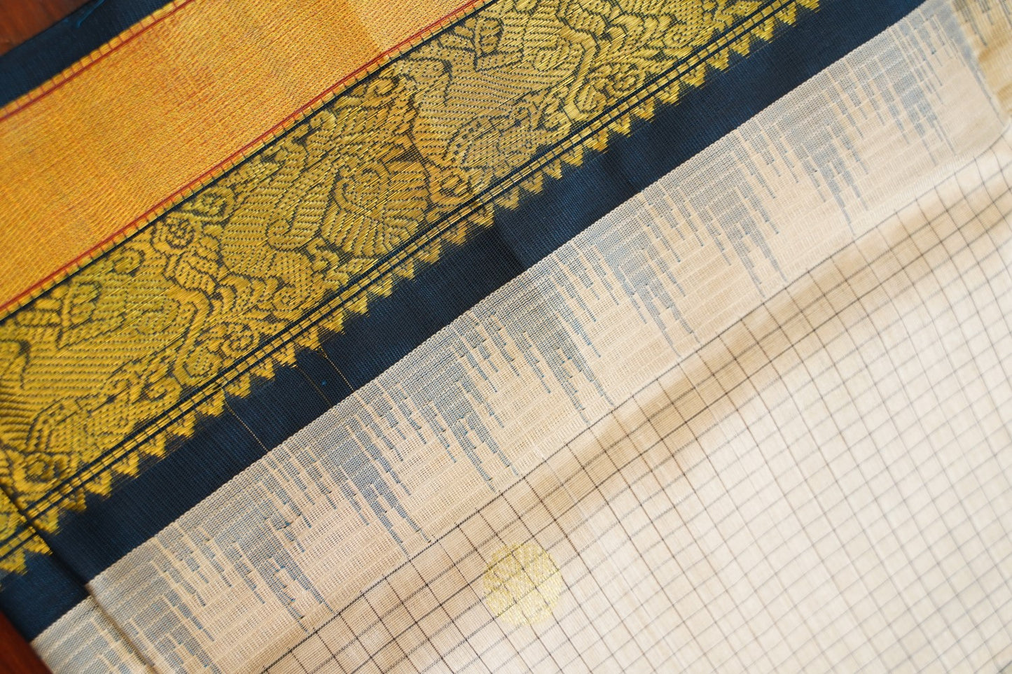 Kanchi Handloom Silk Cotton Saree PC16860