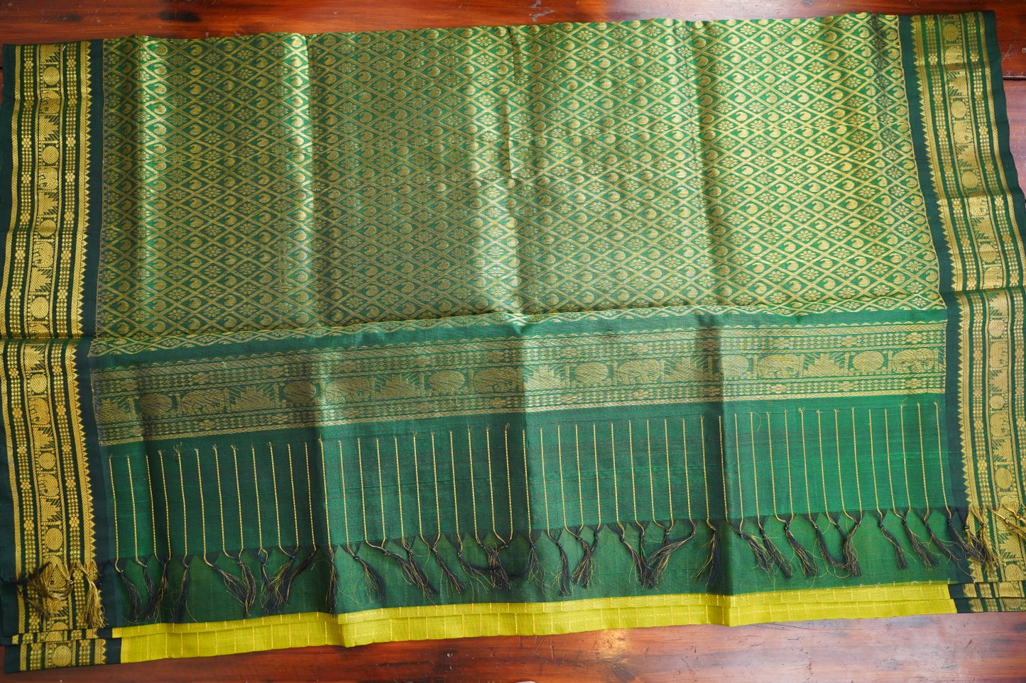 Kanchi Handloom Silk Cotton Saree PC16859
