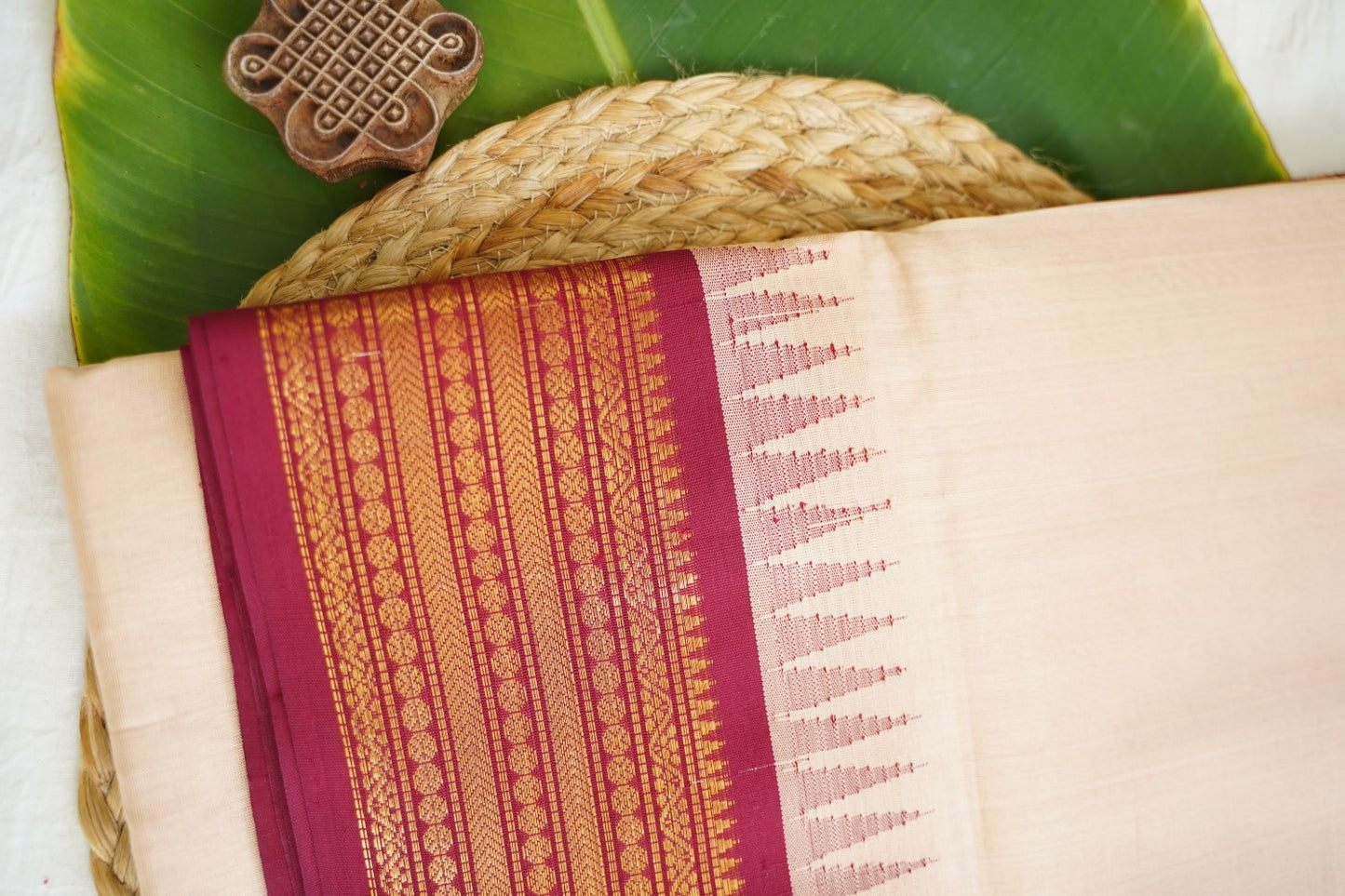 Kanchi Handloom Silk Cotton Saree PC17765