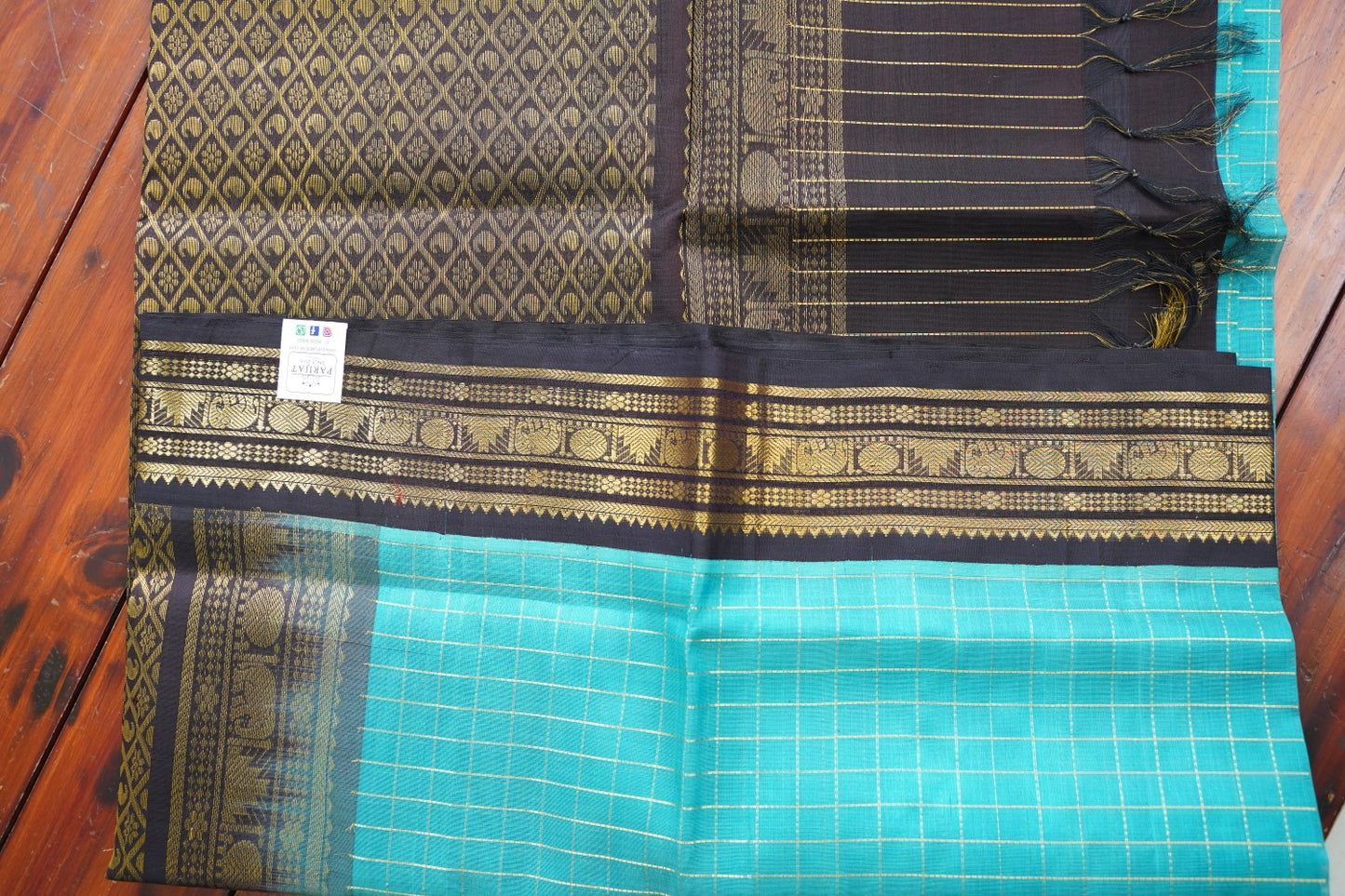 Kanchi Handloom Silk Cotton Saree PC16864
