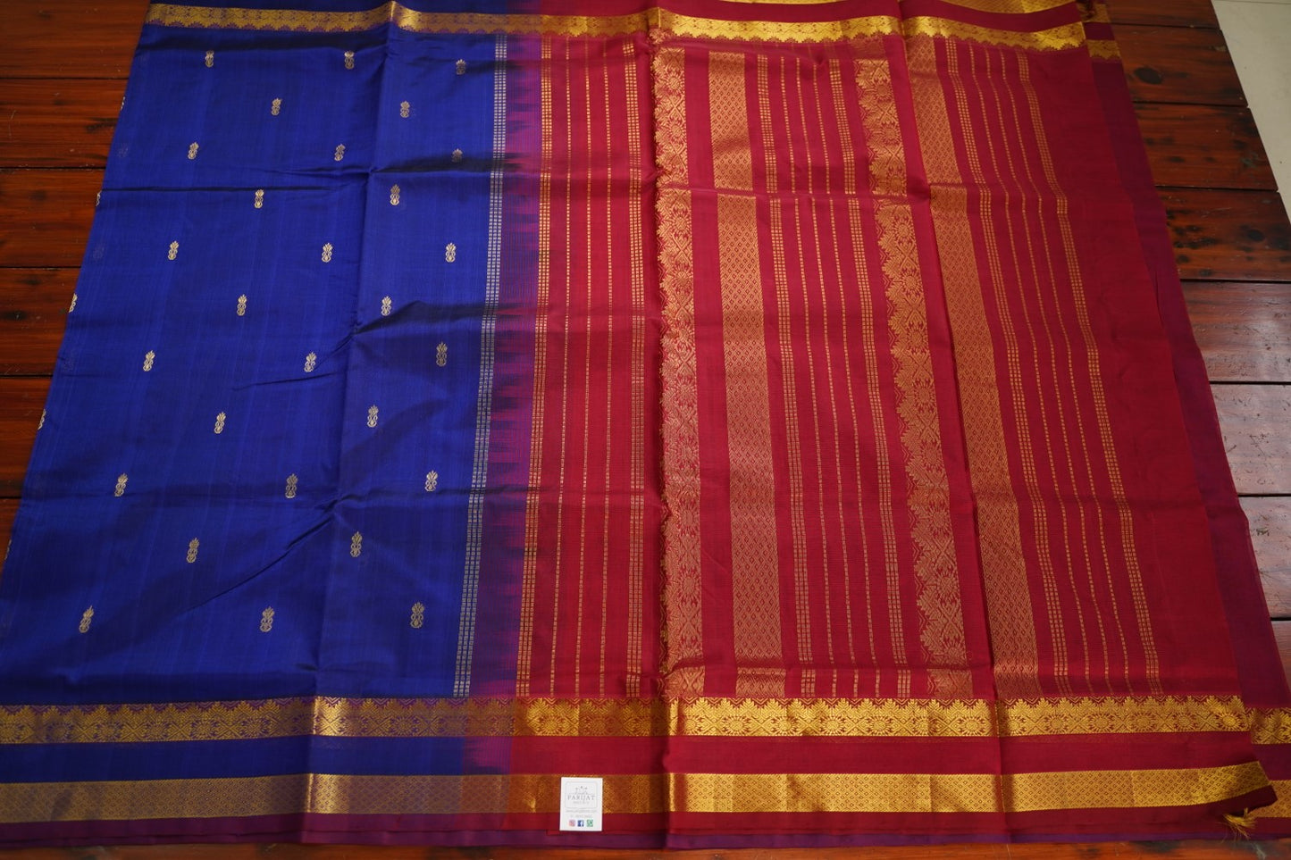 Kanchi Handloom Silk Cotton Saree-PC15694