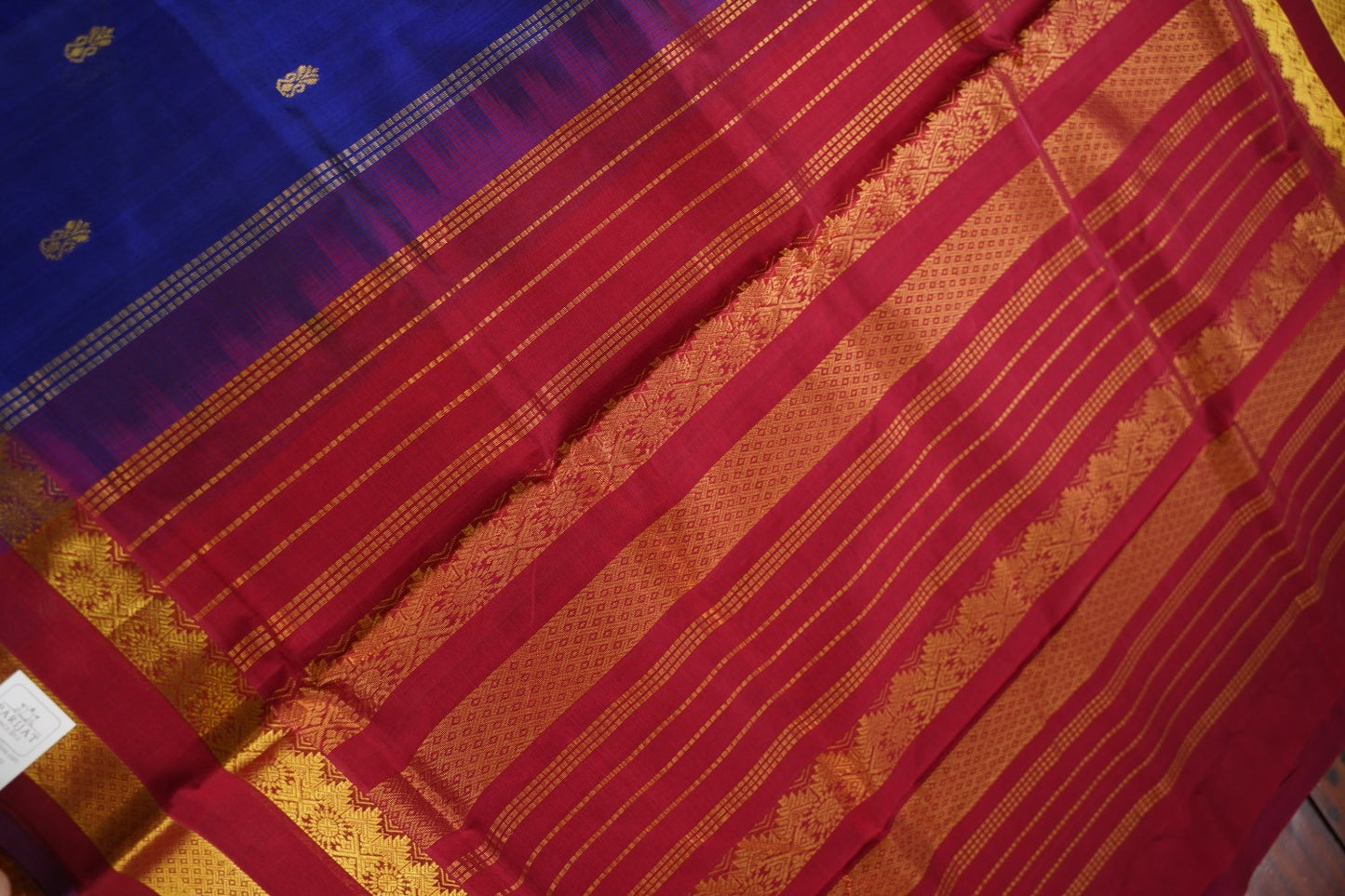 Kanchi Handloom Silk Cotton Saree-PC15694