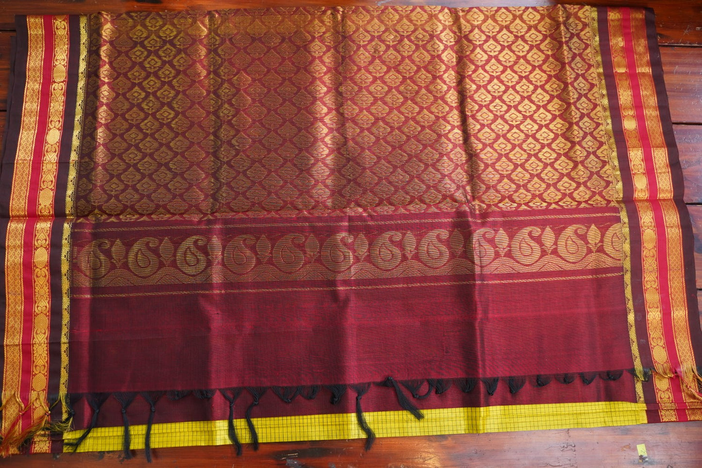 Kanchi Handloom Silk Cotton Saree PC16863