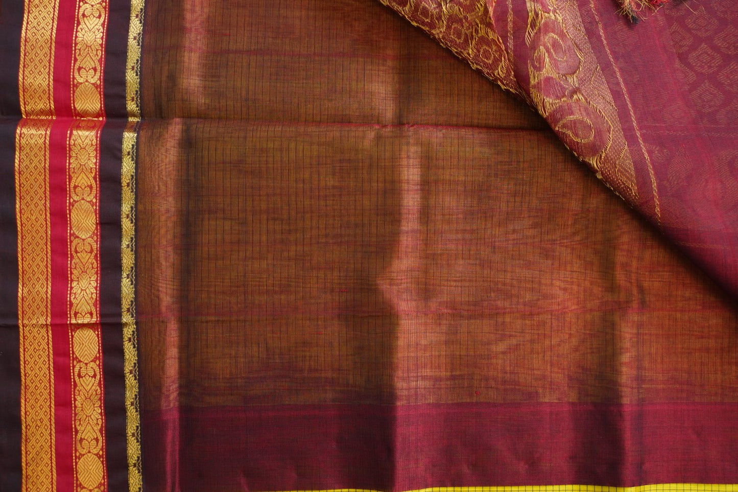 Kanchi Handloom Silk Cotton Saree PC16863