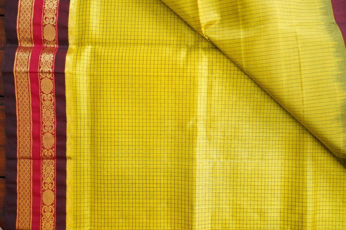 Kanchi Handloom Silk Cotton Saree PC16863