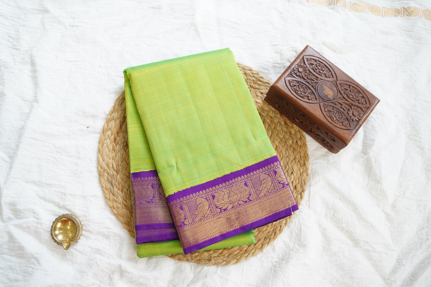 Pure Kanchi Silk Saree PC15698