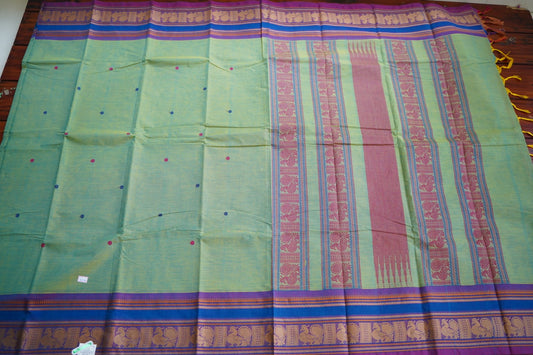 Kanchi handloom Cotton  Saree PC13181