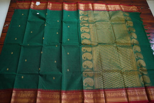 Kanchi handloom Cotton  Saree PC13158