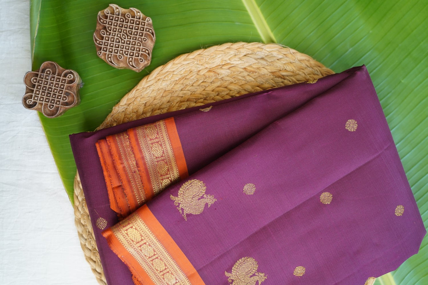 Pure Kanchi Silk Saree PC16923
