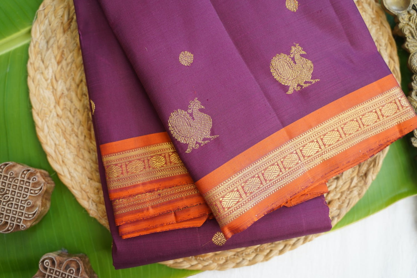 Pure Kanchi Silk Saree PC16923
