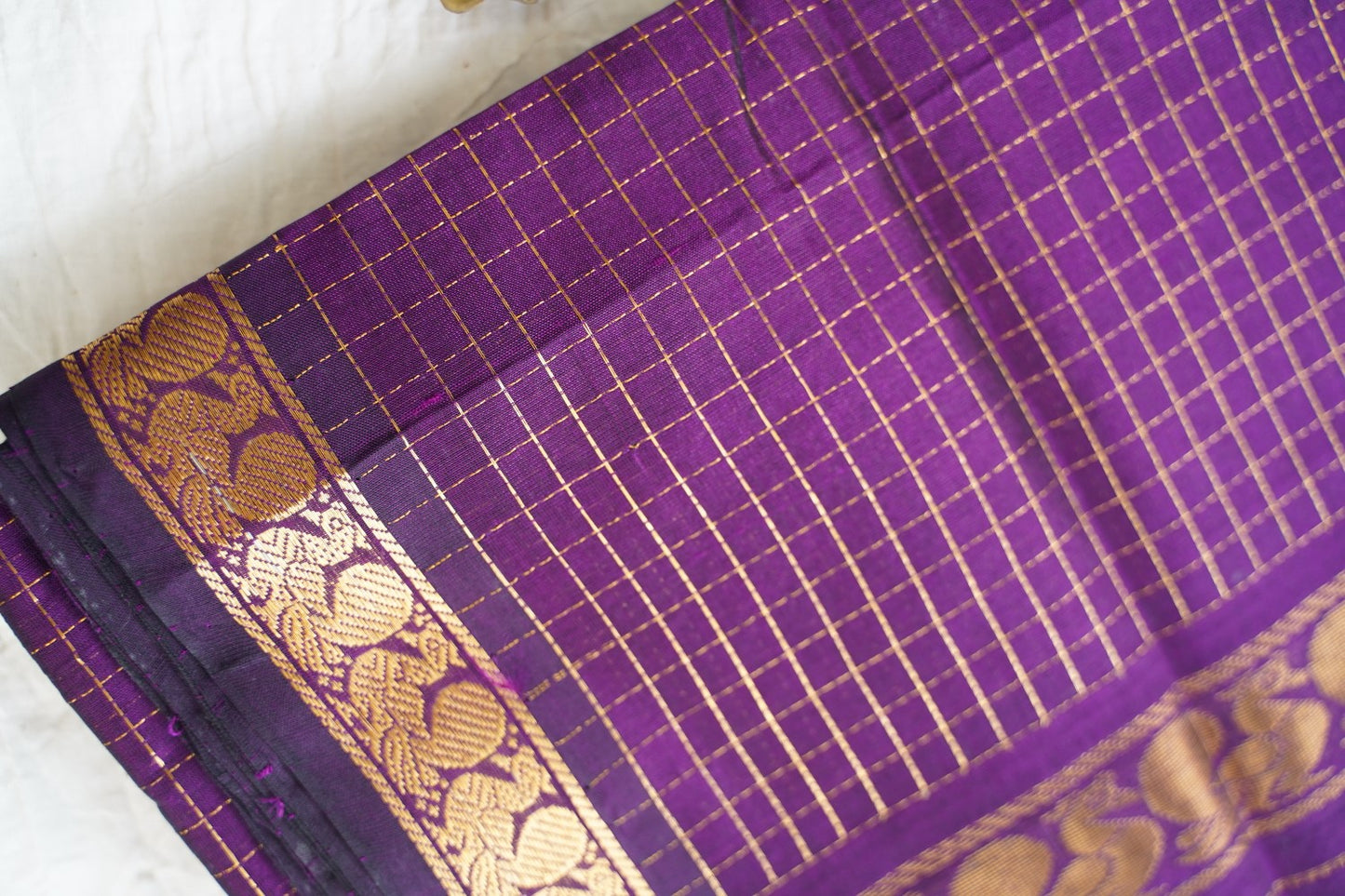 Kanchi Handloom Silk Cotton Saree-PC15702