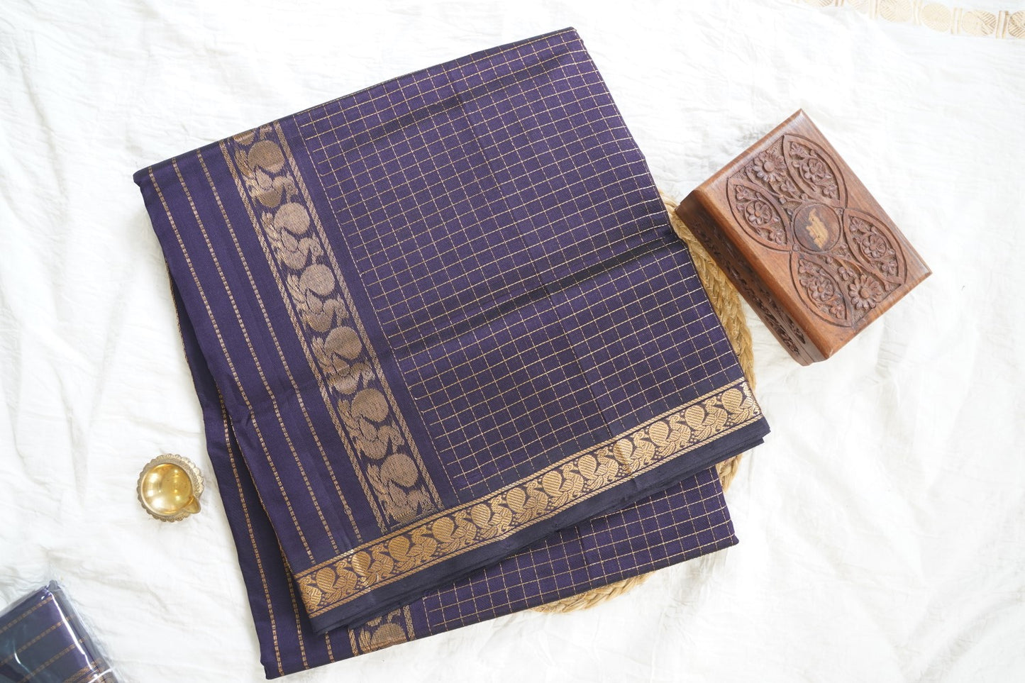 Kanchi Handloom Silk Cotton Saree-PC15703