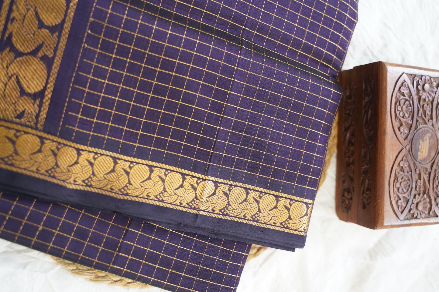 Kanchi Handloom Silk Cotton Saree-PC15703