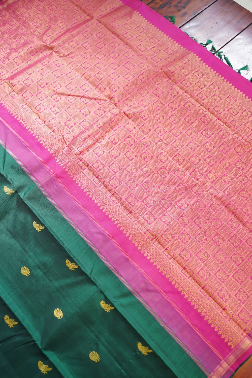 Pure Kanchi Silk Saree PC15697