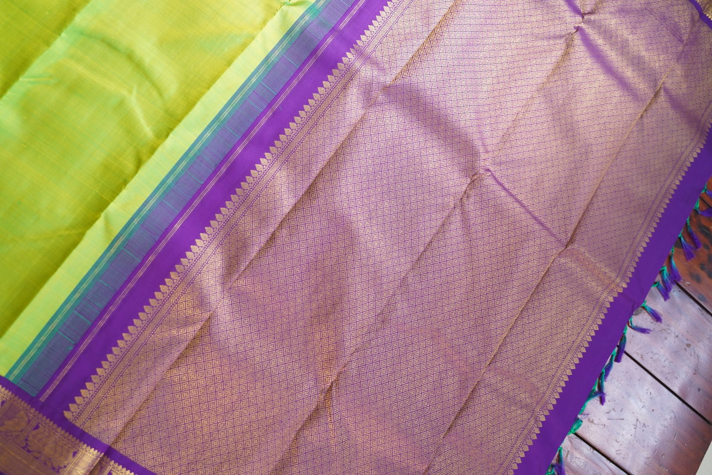 Pure Kanchi Silk Saree PC15698