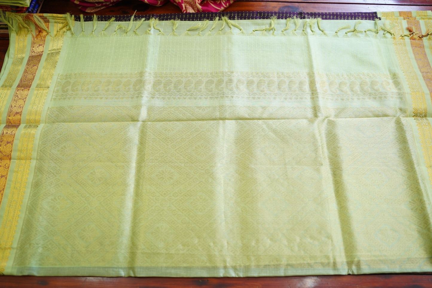 Kanchi Handloom Silk Cotton Saree PC17756