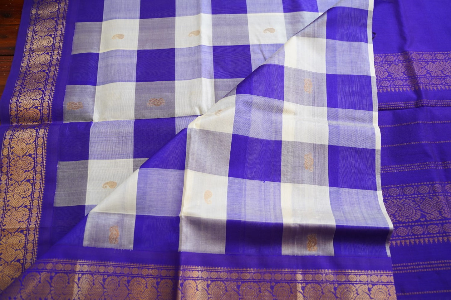Kanchi Handloom Silk Cotton Saree PC17755