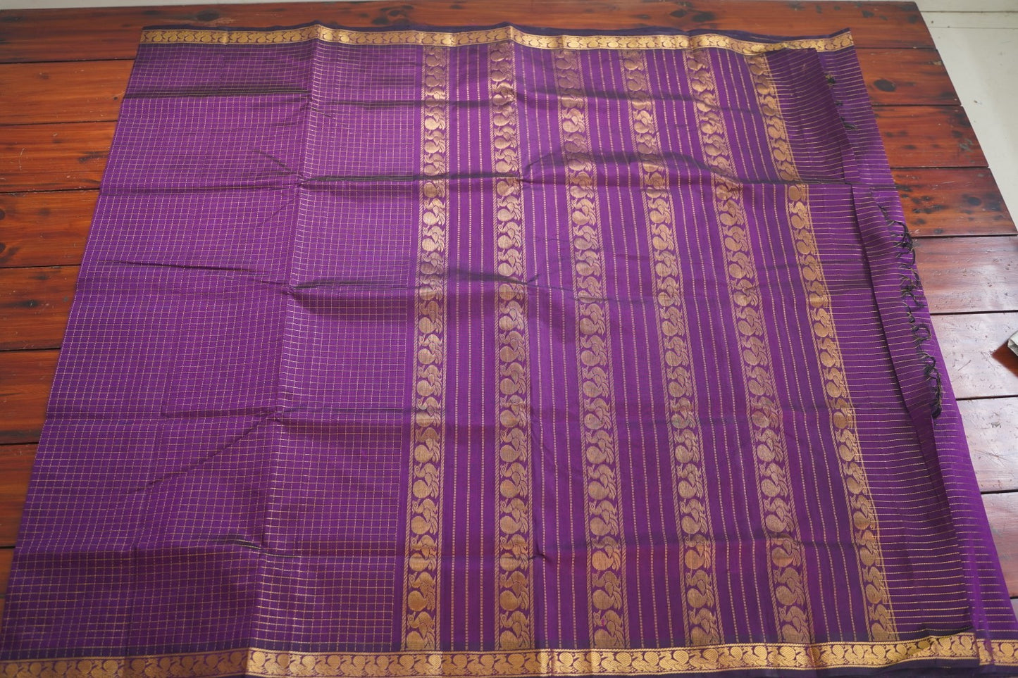 Kanchi Handloom Silk Cotton Saree-PC15702