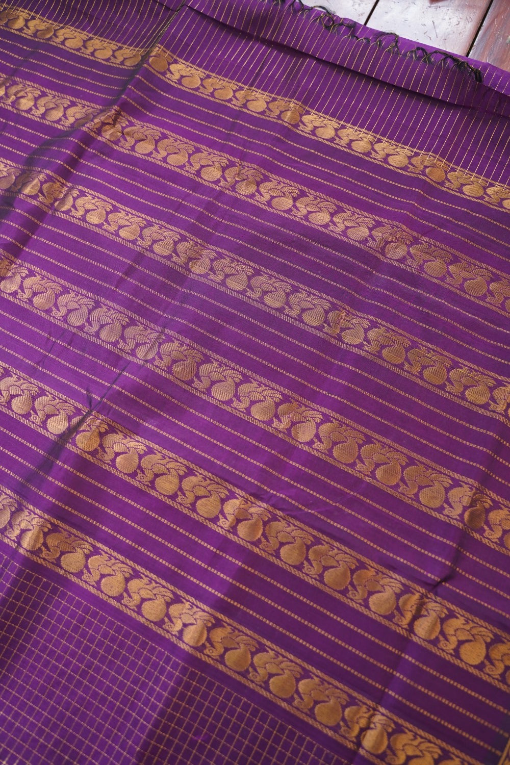 Kanchi Handloom Silk Cotton Saree-PC15702