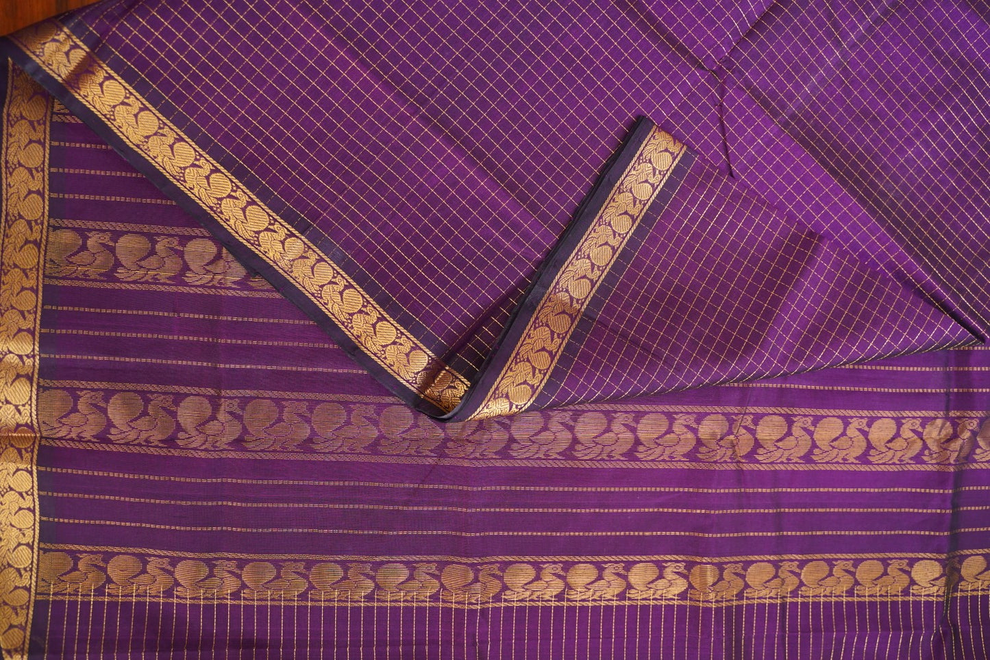 Kanchi Handloom Silk Cotton Saree-PC15702