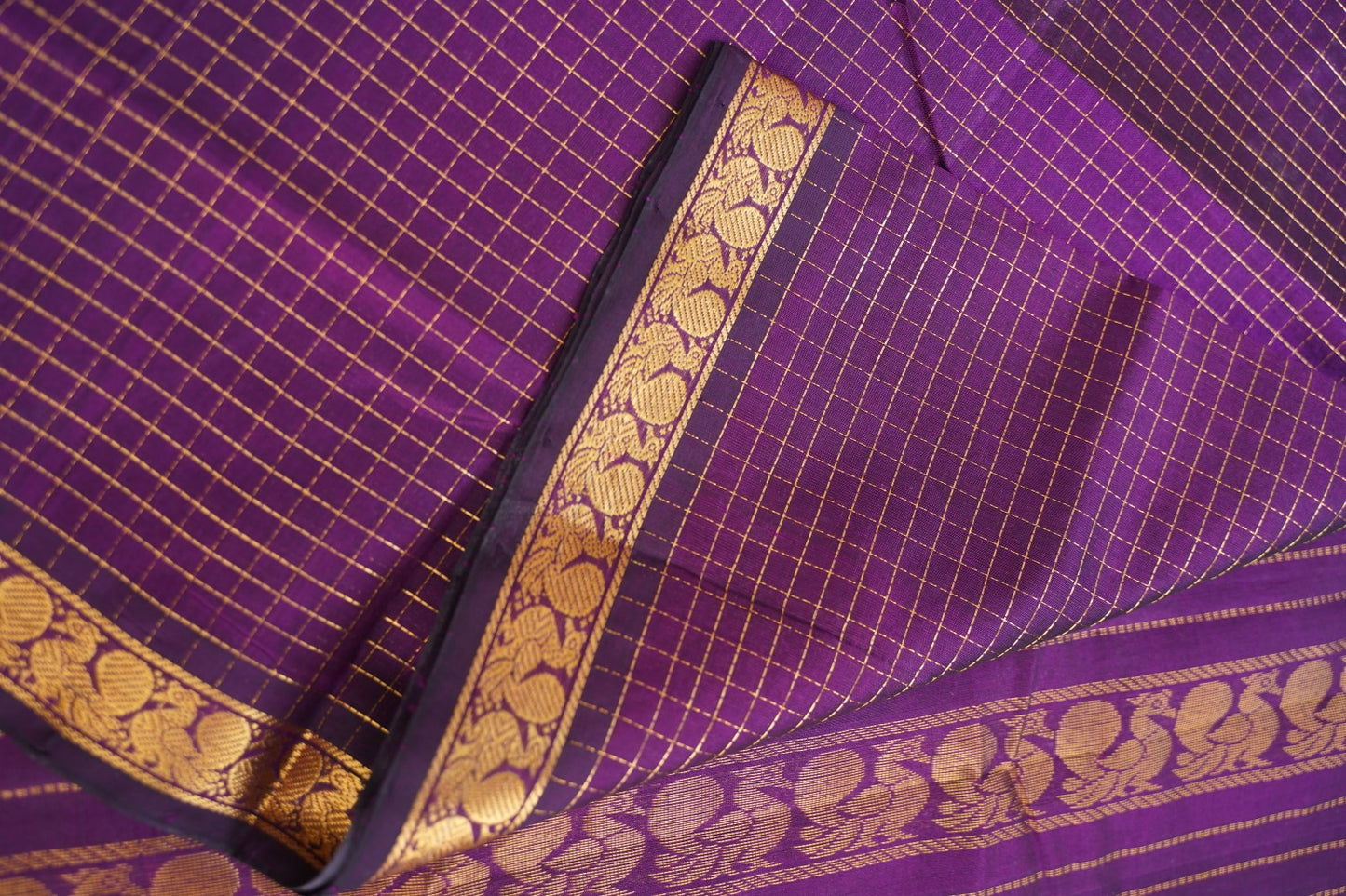 Kanchi Handloom Silk Cotton Saree-PC15702